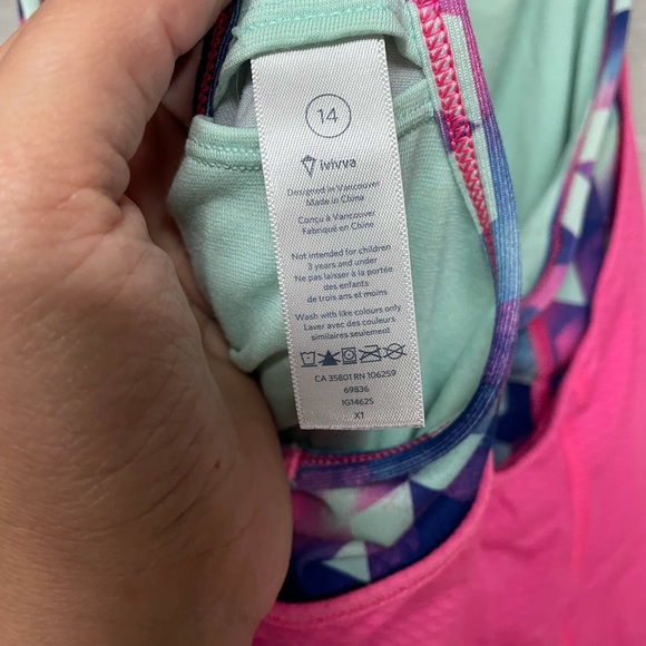 | Ivivva | tank top. Size 14. - Picture 4 of 4
